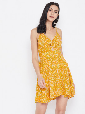 Halter Neck Mini Dress